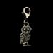 Greek Sterling Silver Mati Collection - Pendant w/ turquise glass and Evil Eye (12mm) 