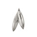 The Elaia Collection - Sterling Silver Pendant - Olive Leaf Pair (20mm)