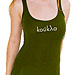 Koukla U-Neck Tank Top - Army Green