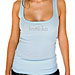 Koukla U-Neck Tank Top - Sky Blue